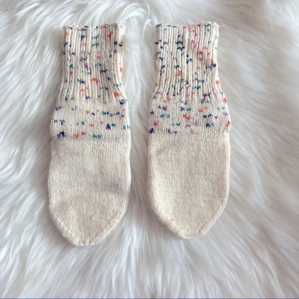 Handmade knitted winter